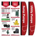 Retail First SUMP PMP SIGN KIT 8FT/12FT 1000-000116